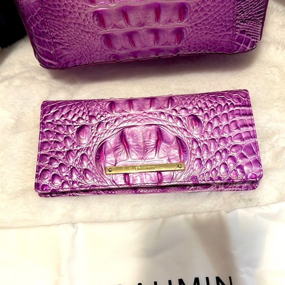 Brahmin Lilac Essence Margo and Ady wallet set - Picture 4 of 15